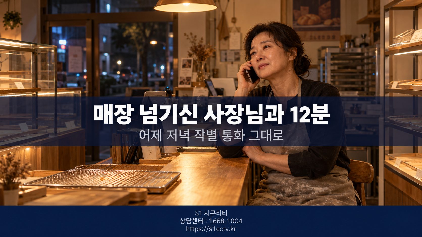 매장 넘기신 사장님과 12분 통화 안내 이미지