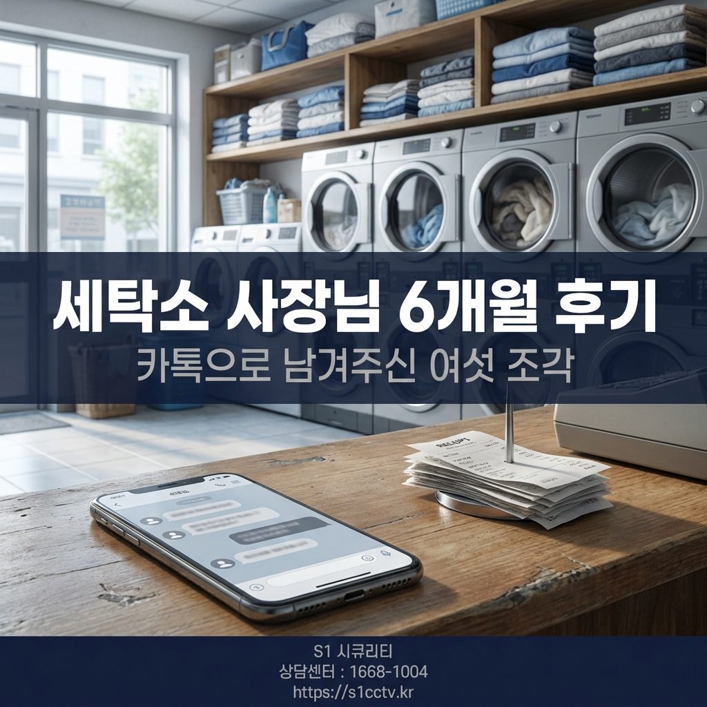 세탁소 사장님 6개월 후기 안내 이미지