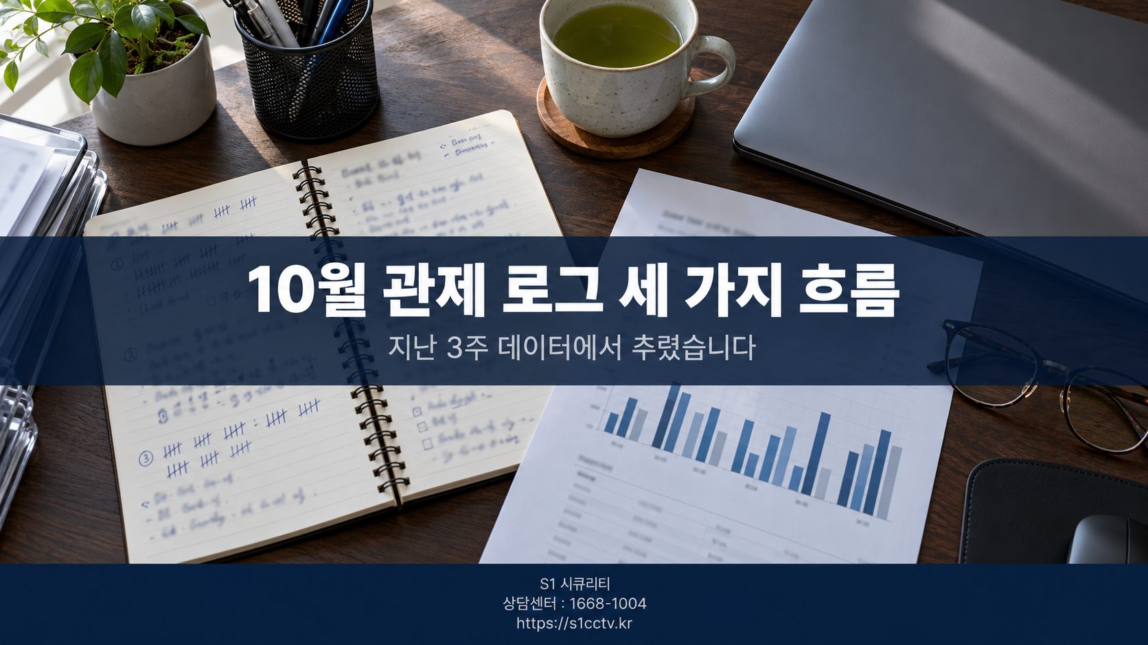 10월 관제 로그 세 가지 흐름 안내 이미지